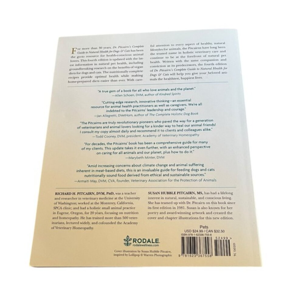 Dr. Pitcairn's Complete Guide to Natural Health for Dogs & Cats (4th Edition) - Picture 2 of 3